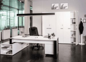 Onze winkels 14 B2B / zakelijke klanten
Tijd voor een nieuwe kantoorinrichting? Onze interieurexperts helpen je graag met persoonlijk advies voor een praktische, efficiënte en stijlvolle werkplek.
Ontdek ons bedrijfsmeubilair