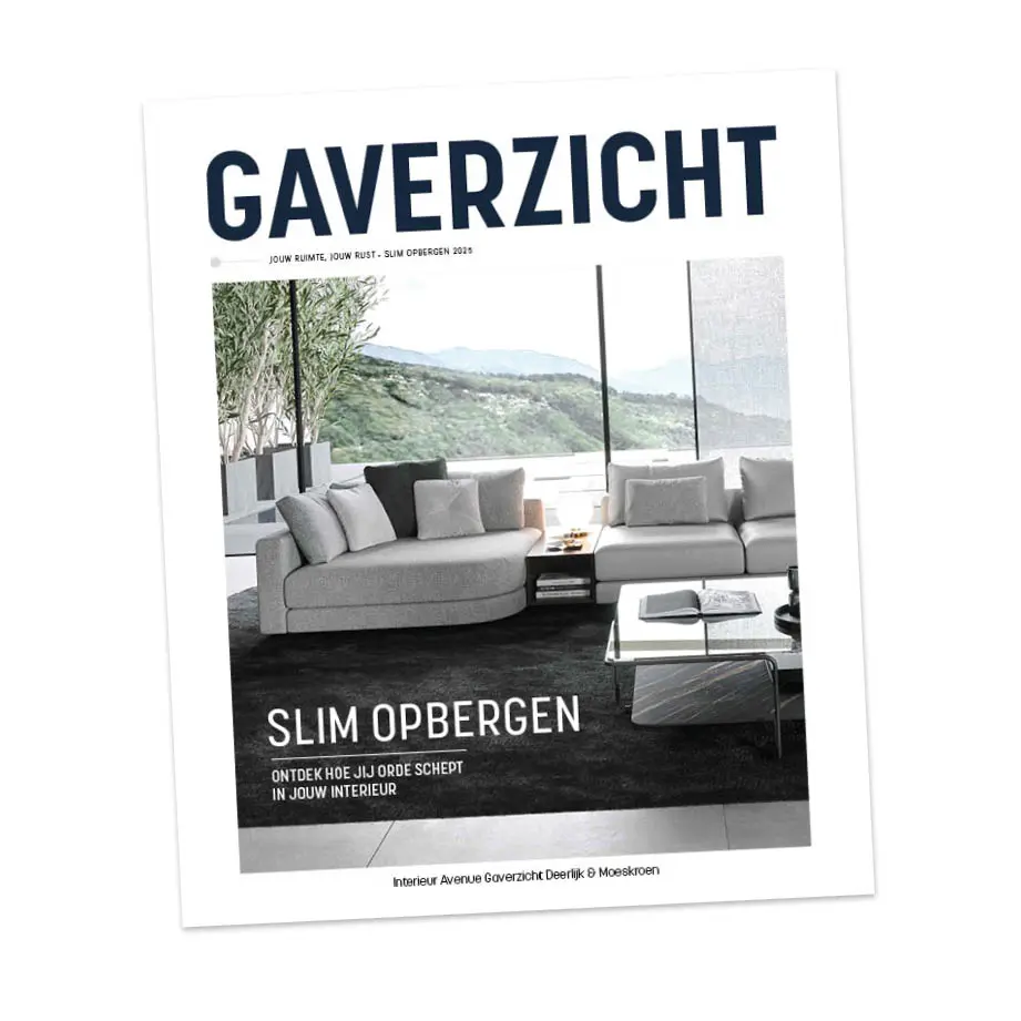 Slim opbergen magazine