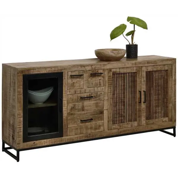 Dressoir in naturel mangohout