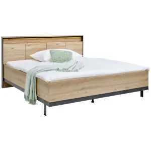 Bedframe in artisan eik 180 x 200