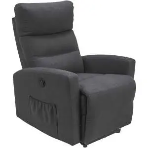 Promoties 25 TV-fauteuil met motor in antraciet
