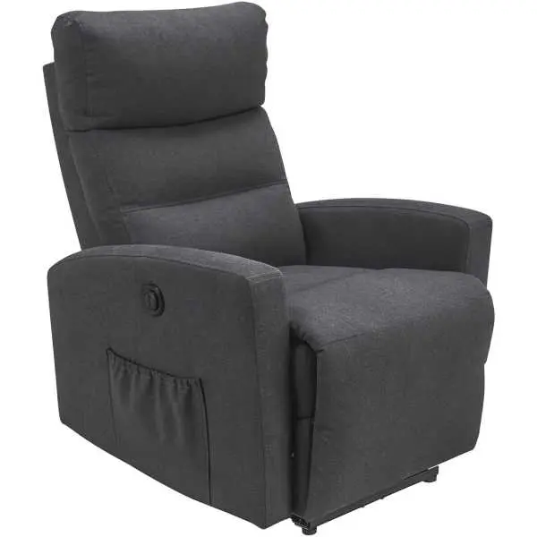 TV-fauteuil met motor in antraciet TV-fauteuil met motor in antraciet