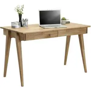 Bureau in massief wild eik
