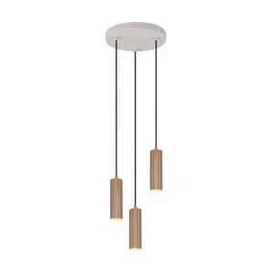 Suspension 150 cm, métal, 3x GU10