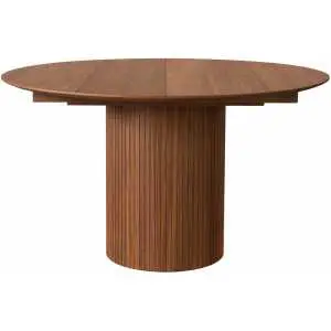 Verlengbare eettafel in walnootfineer 150(+50)
