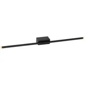 Wandlamp zwart met handbewegingssensor