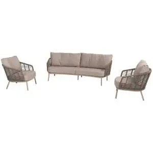 Loungeset latte 3-delig