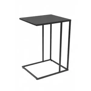 Antraciet bijzettafel 38 x 62 x 43 cm