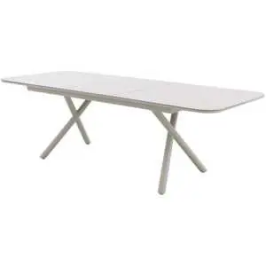 Uitschuifbare tuintafel 180-240 cm met Fairstone blad