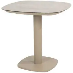 Kleine tuintafel keramiek print latte
