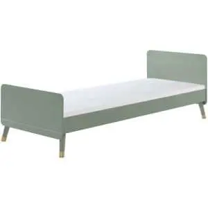 Bed 90×200 olijfgroen