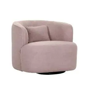 Draaifauteuil 360° inclusief 1 sierkussen