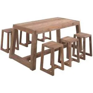 Opruiming 20 Barkruk Hermosa met zwart frame
