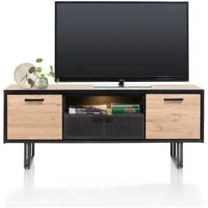 TV-meubel 150 cm met open vak en lade