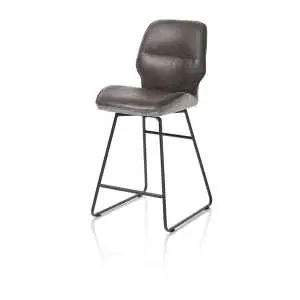 Chaise de bar 98 cm, gris clair