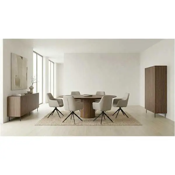 Highboard 180 cm in walnootfineer Highboard 180 cm in walnootfineer