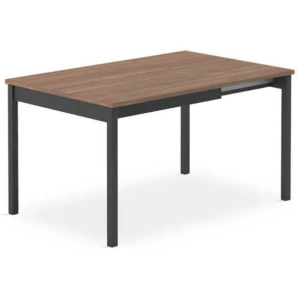 Uitschuifbare HPL-tafel 90–140 × 90 cm Uitschuifbare HPL-tafel 90–140 × 90 cm