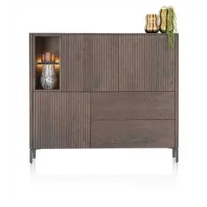 Dressette 153 cm met open accenten