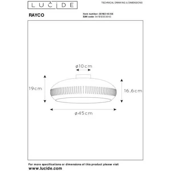 Plafondlamp Ø 45 cm, roze Plafondlamp Ø 45 cm, roze