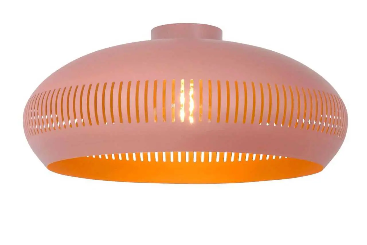 Plafondlamp Ø 45 cm, roze