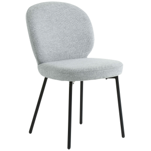 Eetkamerstoel 49 cm, grijs, bekleding Eetkamerstoel 49 cm, grijs, bekleding