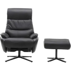 Promotions 28 Fauteuil relax 78 cm, noir