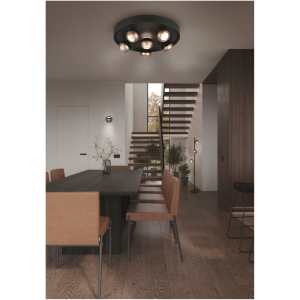 Wandlamp 8,0 Watt, transparant glas met instelbare lichtkleur Wandlamp 8,0 Watt, transparant glas met instelbare lichtkleur