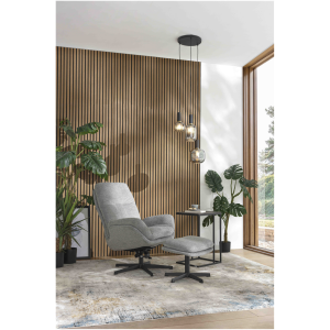 Relaxzetel 75 cm, grijs, bekleding Relaxzetel 75 cm, grijs, bekleding