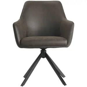 Fauteuil 64 cm, revêtement, pivotant