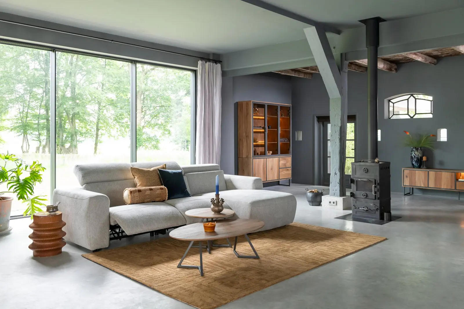 Salontafel 110 cm, strak design