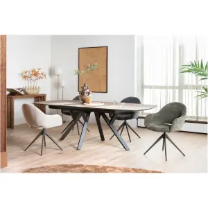 Armstoel, 61 x 85 x 63 cm, crรจme Armstoel, 61 x 85 x 63 cm, crรจme