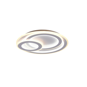LED-plafondlamp 7 cm, wit, dimbaar, matte afwerking