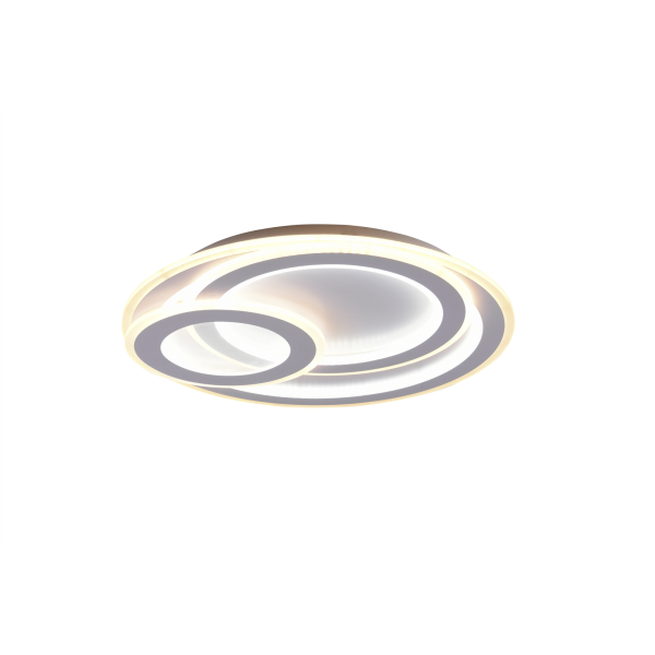 LED-plafondlamp 7 cm, wit, dimbaar, matte afwerking