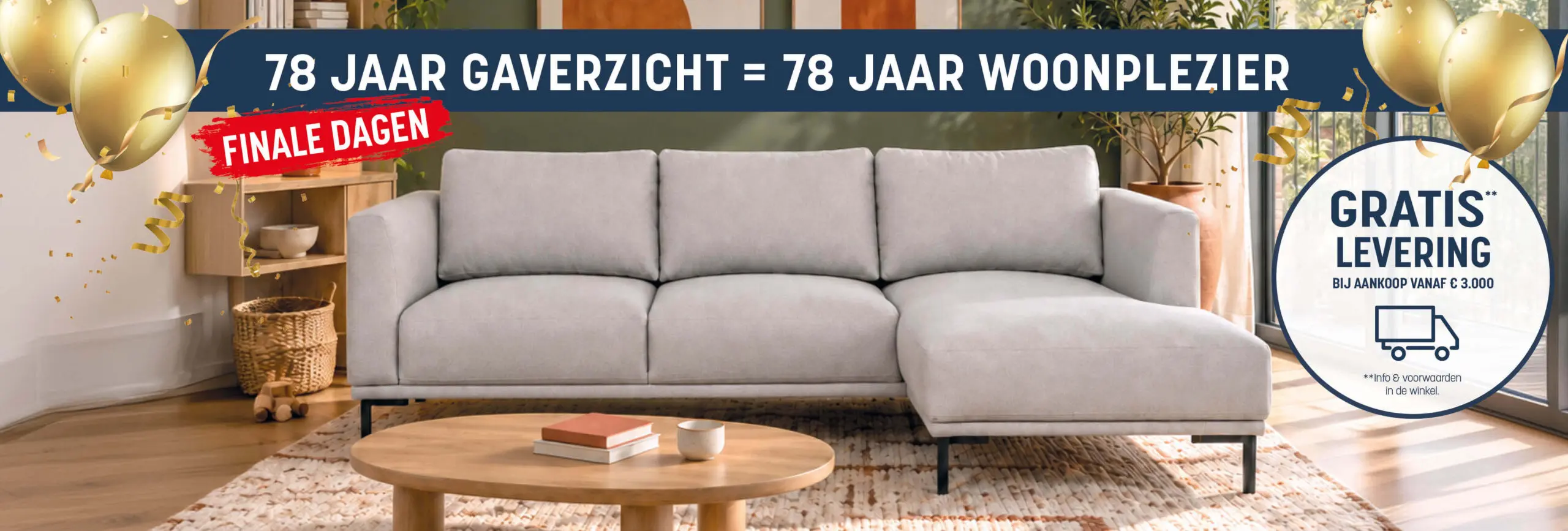 78 jaar gaverzicht = 78 woonplezier