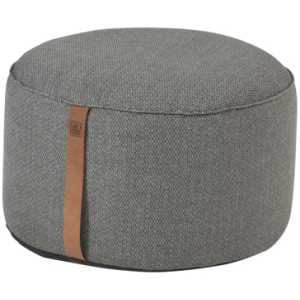 Puff big antraciet - royaal en zacht buitenaccessoire