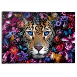 Deco panel Power Cat - 100 x 140 cm