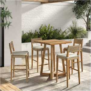 Ella bar table 80×80 – compact en stijlvol voor buiten Ella bar table 80×80 - compact en stijlvol voor buiten